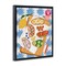 Stupell Industries Delicious Toasts on Florals Floater Framed Canvas Wall Art Design by Jo Reid